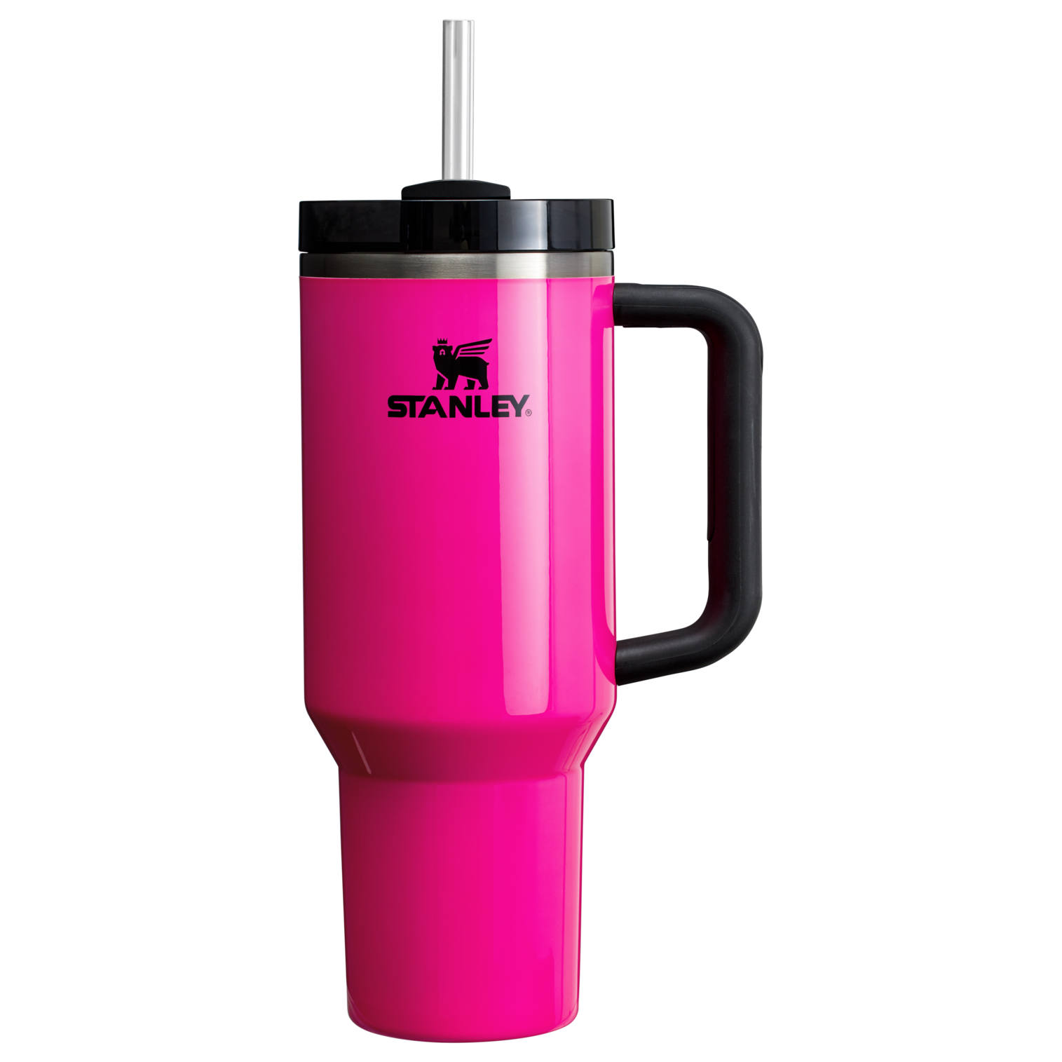 Splash-Resistant FlowState The Quencher H2.0 Flowstate Tumbler D050X - Double-Wall Vacuum Insulated Travel Tumbler with Straw Detail