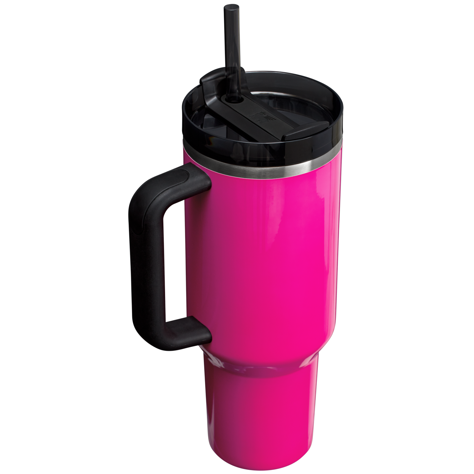 Splash-Resistant FlowState The Quencher H2.0 Flowstate Tumbler D050X - Double-Wall Vacuum Insulated Travel Tumbler with Straw Detail