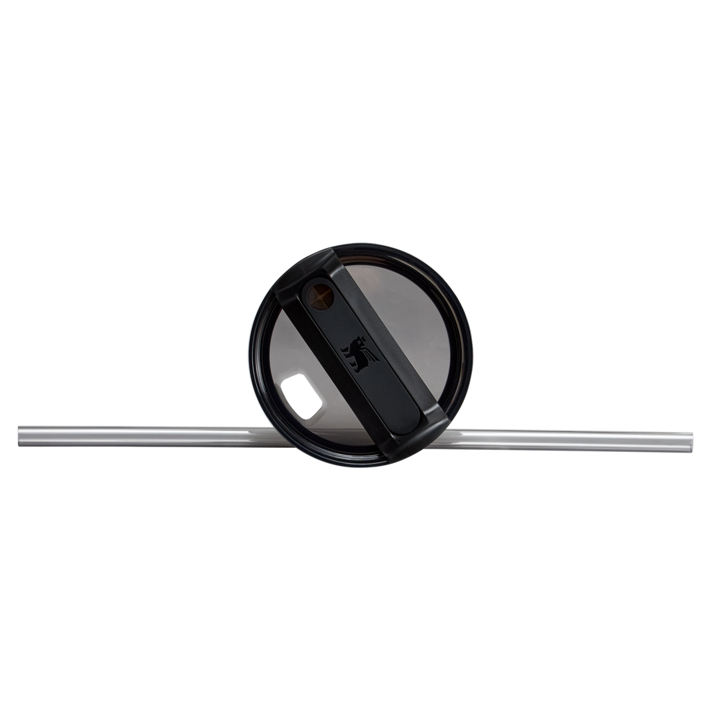 Splash-Resistant FlowState The Quencher H2.0 Flowstate Tumbler D050X - Double-Wall Vacuum Insulated Travel Tumbler with Straw Detail