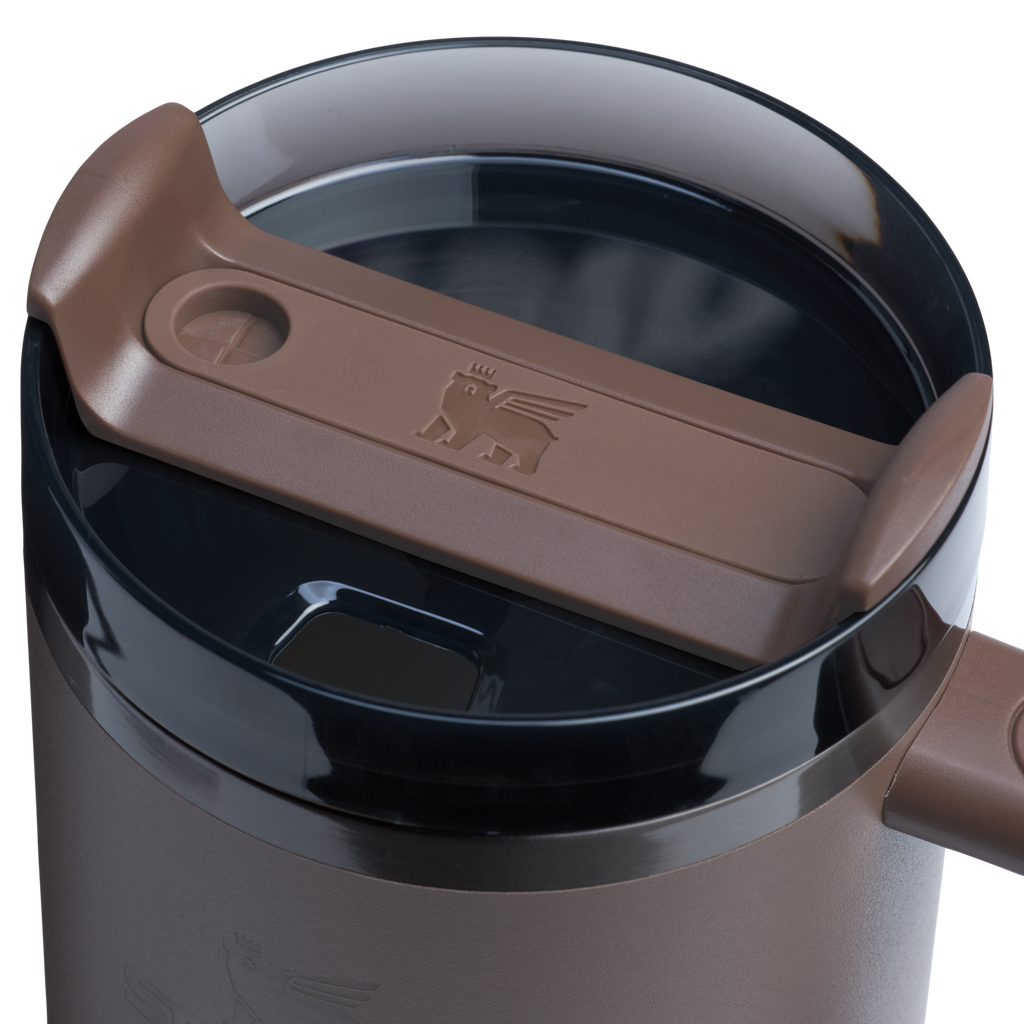 Double-Wall Vacuum The Quencher H2.0 Flowstate Tumbler  | Stanley Create D332L - Double-Wall Vacuum Insulated Travel Tumbler with Straw Detail