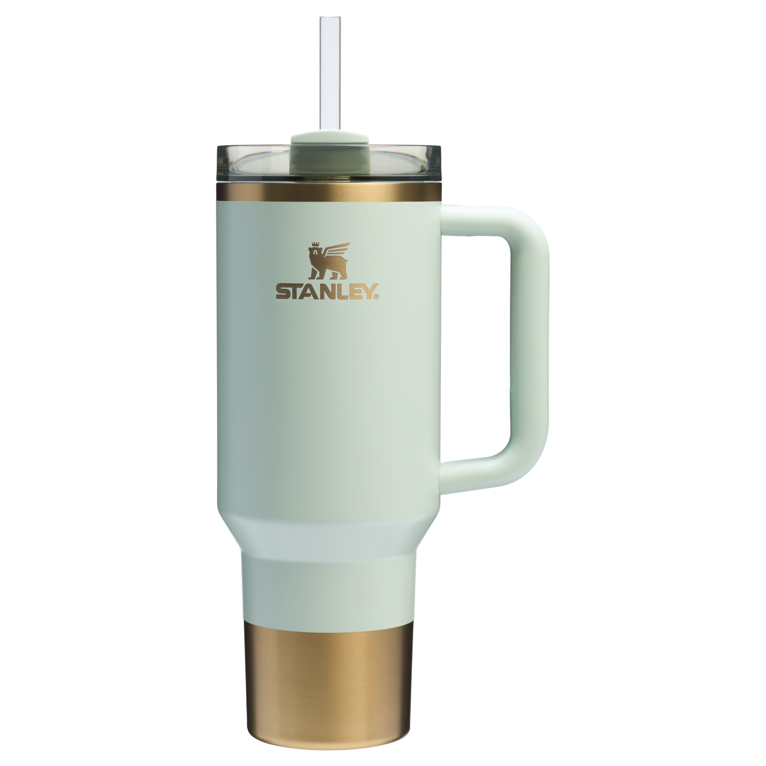 Double-Wall Vacuum The Quencher H2.0 Flowstate Tumbler  | Stanley Create D332L - Double-Wall Vacuum Insulated Travel Tumbler with Straw Detail