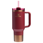 Double-Wall Vacuum The Quencher H2.0 Flowstate Tumbler  | Stanley Create D332L - Double-Wall Vacuum Insulated Travel Tumbler with Straw Detail