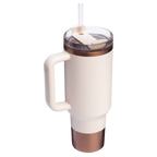 Double-Wall Vacuum The Quencher H2.0 Flowstate Tumbler  | Stanley Create D332L - Double-Wall Vacuum Insulated Travel Tumbler with Straw Detail