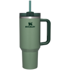 Splash-Resistant FlowState The Quencher H2.0 Flowstate Tumbler D050X - Double-Wall Vacuum Insulated Travel Tumbler with Straw Detail