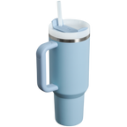 Splash-Resistant FlowState The Quencher H2.0 Flowstate Tumbler D050X - Double-Wall Vacuum Insulated Travel Tumbler with Straw Detail