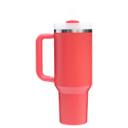 Splash-Resistant FlowState The Quencher H2.0 Flowstate Tumbler D050X - Double-Wall Vacuum Insulated Travel Tumbler with Straw Detail