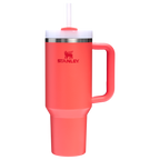Splash-Resistant FlowState The Quencher H2.0 Flowstate Tumbler D050X - Double-Wall Vacuum Insulated Travel Tumbler with Straw Detail
