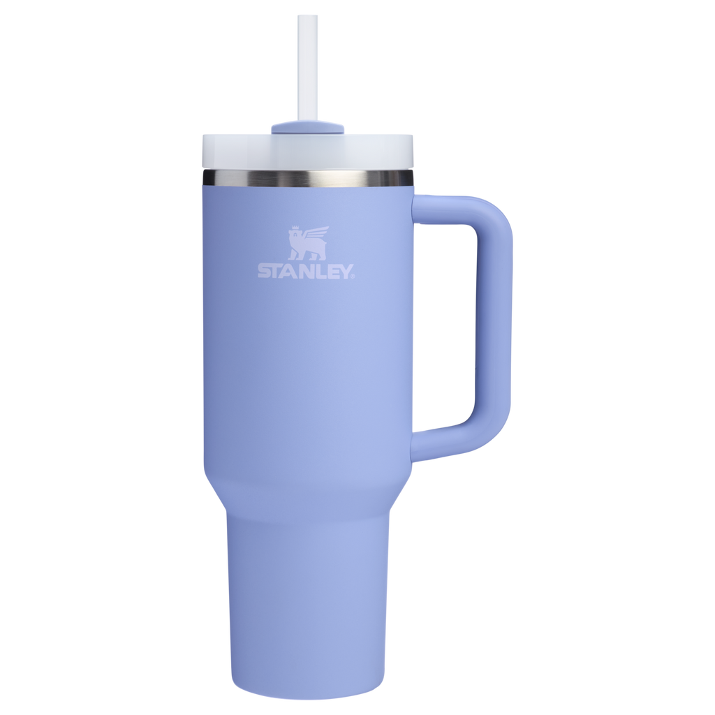 Double-Wall Vacuum The Quencher H2.0 Flowstate Tumbler  | Stanley Create D332L - Double-Wall Vacuum Insulated Travel Tumbler with Straw Detail