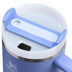 Double-Wall Vacuum The Quencher H2.0 Flowstate Tumbler  | Stanley Create D332L - Double-Wall Vacuum Insulated Travel Tumbler with Straw Detail