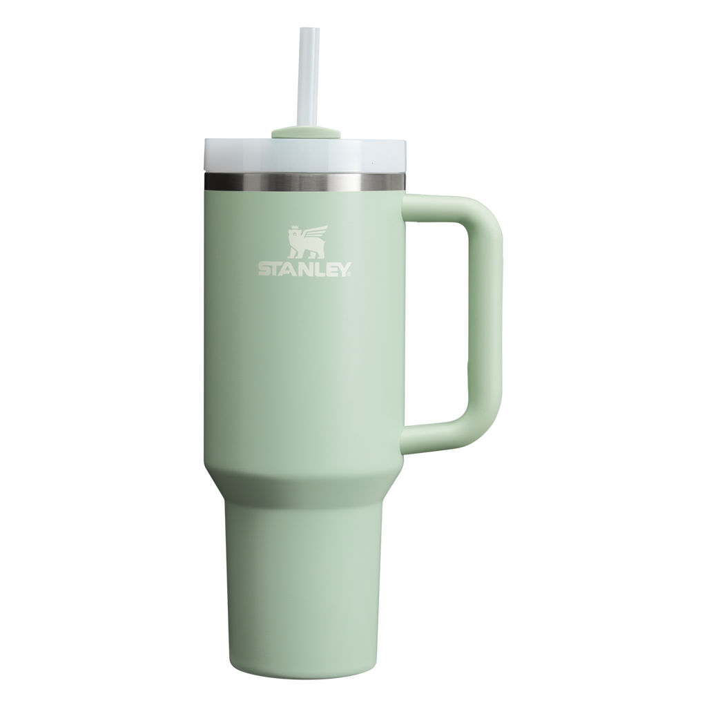 Splash-Resistant FlowState The Quencher H2.0 Flowstate Tumbler D050X - Double-Wall Vacuum Insulated Travel Tumbler with Straw Detail