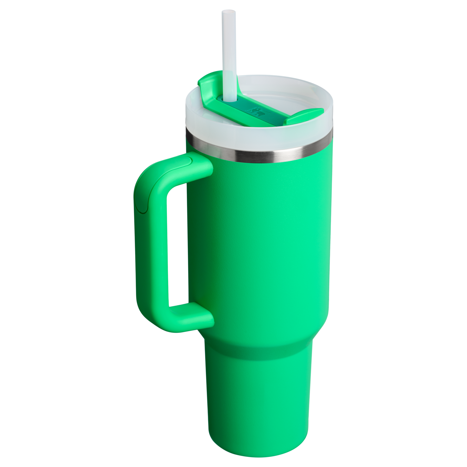 Splash-Resistant FlowState The Quencher H2.0 Flowstate Tumbler D050X - Double-Wall Vacuum Insulated Travel Tumbler with Straw Detail