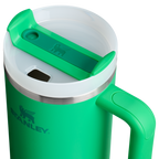 Splash-Resistant FlowState The Quencher H2.0 Flowstate Tumbler D050X - Double-Wall Vacuum Insulated Travel Tumbler with Straw Detail