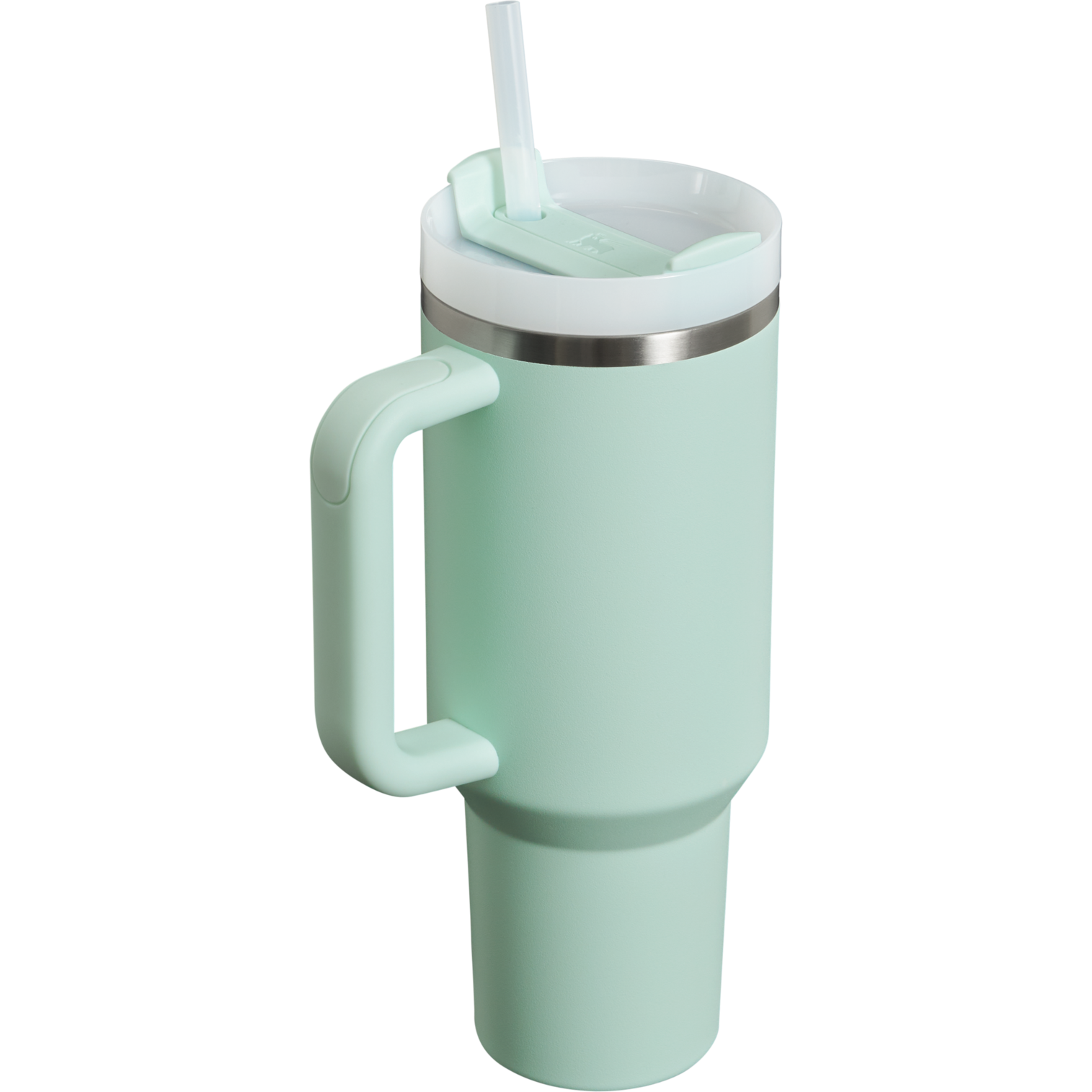 Splash-Resistant FlowState The Quencher H2.0 Flowstate Tumbler D050X - Double-Wall Vacuum Insulated Travel Tumbler with Straw Detail