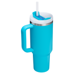 Splash-Resistant FlowState The Quencher H2.0 Flowstate Tumbler D050X - Double-Wall Vacuum Insulated Travel Tumbler with Straw Detail