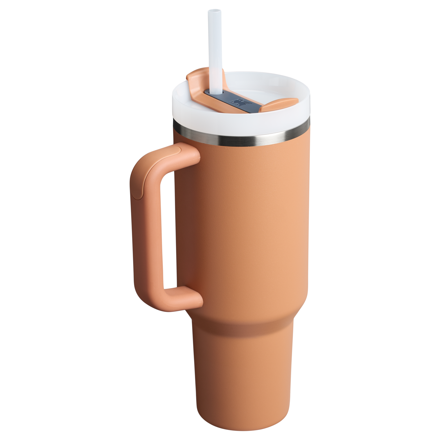 Splash-Resistant FlowState The Quencher H2.0 Flowstate Tumbler D050X - Double-Wall Vacuum Insulated Travel Tumbler with Straw Detail