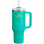 Splash-Resistant FlowState The Quencher H2.0 Flowstate Tumbler D050X - Double-Wall Vacuum Insulated Travel Tumbler with Straw Detail