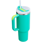 Double-Wall Vacuum The Quencher H2.0 Flowstate Tumbler  | Stanley Create D332L - Double-Wall Vacuum Insulated Travel Tumbler with Straw Detail