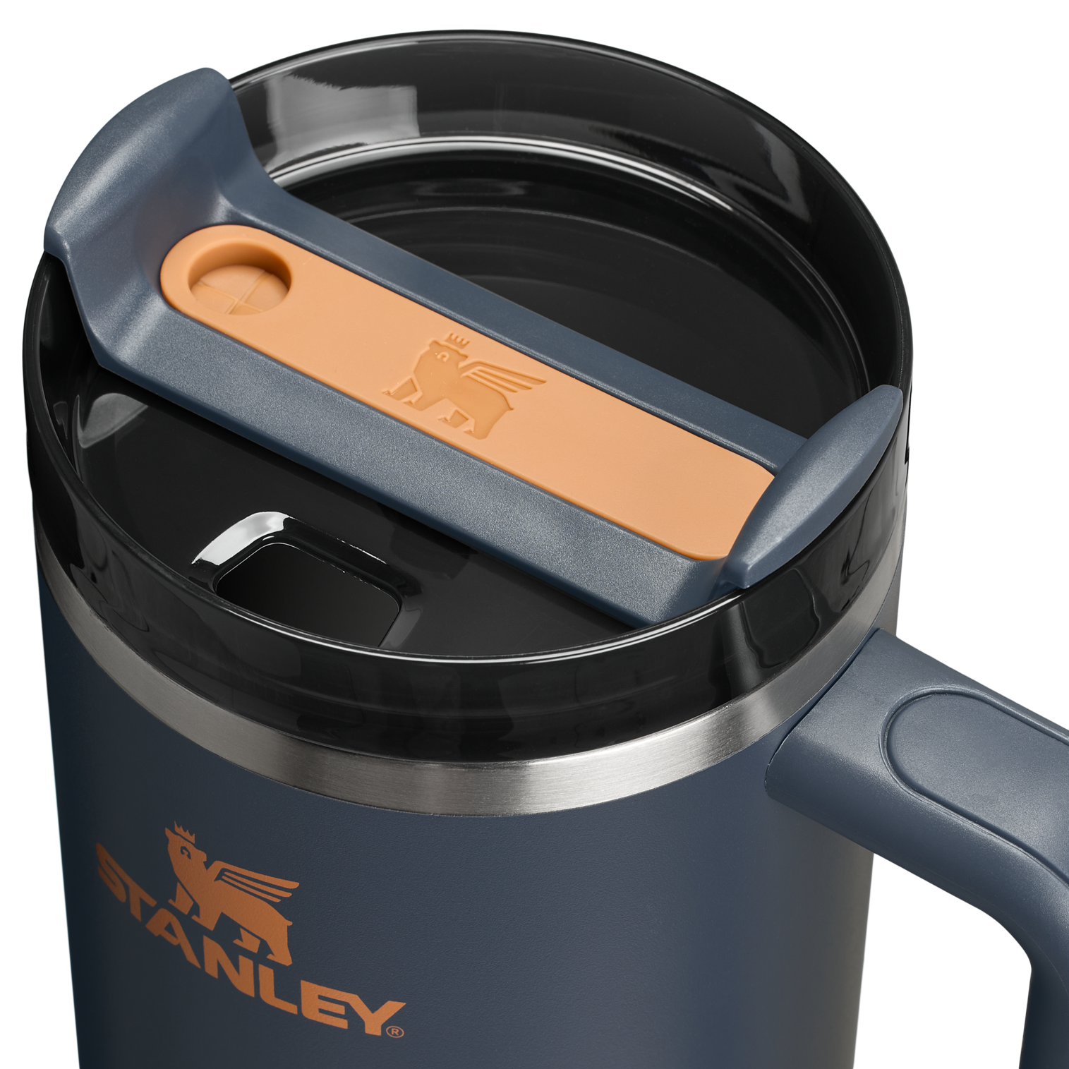 Double-Wall Vacuum The Quencher H2.0 Flowstate Tumbler  | Stanley Create D332L - Double-Wall Vacuum Insulated Travel Tumbler with Straw Detail
