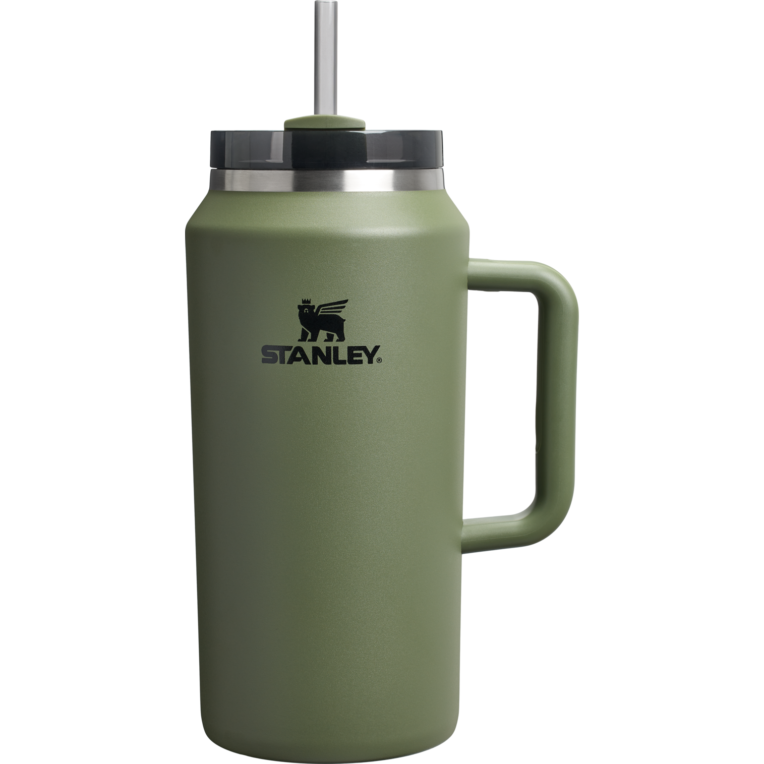 Car-Cup Friendly The Quencher H2.0 Flowstate Tumbler D365U - Premium Stainless Steel Straw Cup for All-Day Hydration - Dried Pine