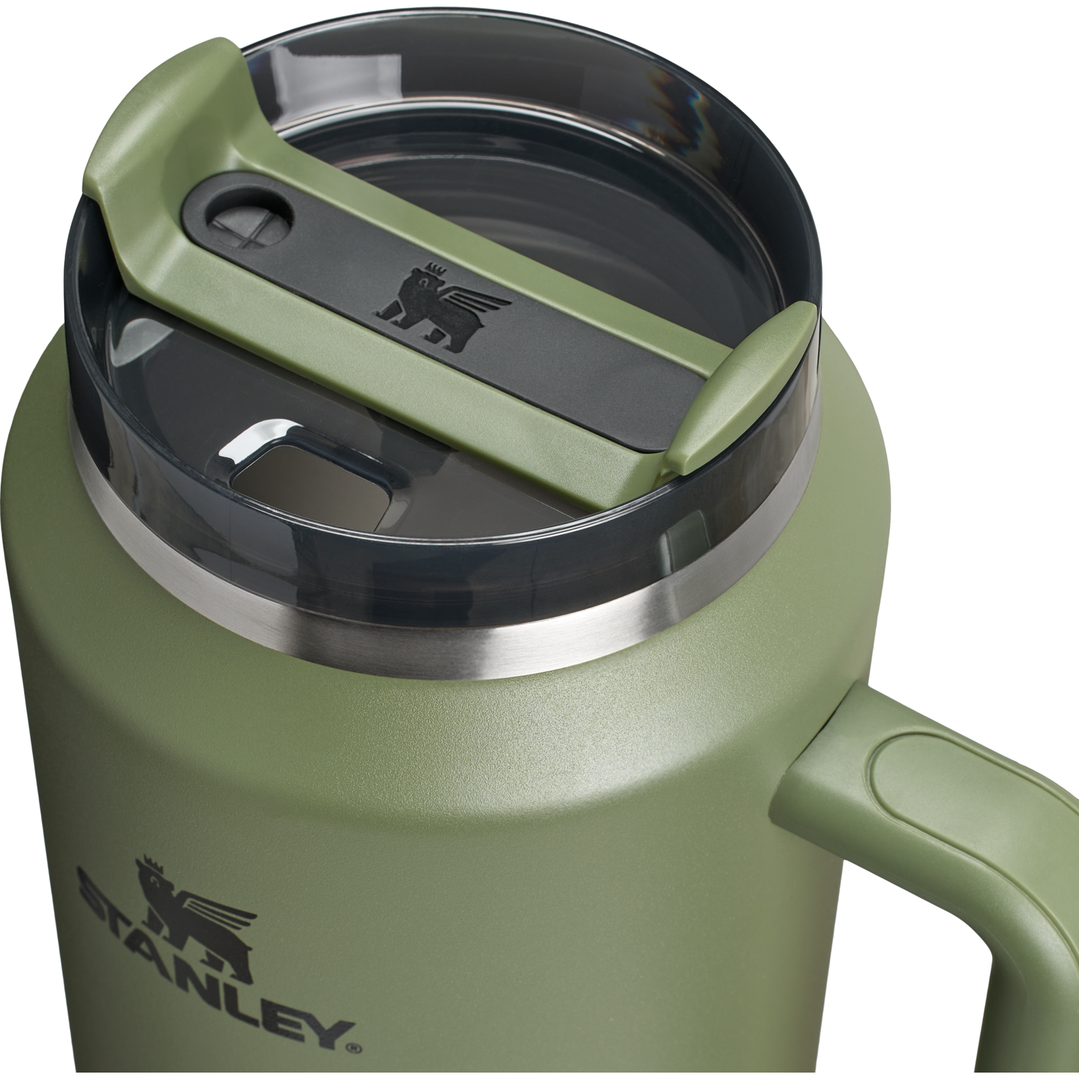 Splash-Resistant FlowState The Quencher H2.0 Flowstate Tumbler D033Q - Double-Wall Vacuum Insulated Travel Tumbler with Straw Detail