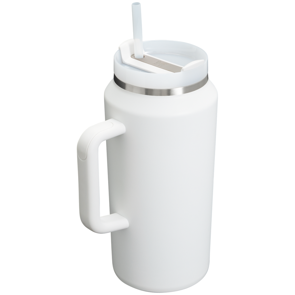 Splash-Resistant FlowState The Quencher H2.0 Flowstate Tumbler D033Q - Double-Wall Vacuum Insulated Travel Tumbler with Straw Detail