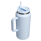 Splash-Resistant FlowState The Quencher H2.0 Flowstate Tumbler D033Q - Double-Wall Vacuum Insulated Travel Tumbler with Straw Detail