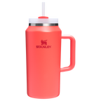 Splash-Resistant FlowState The Quencher H2.0 Flowstate Tumbler D033Q - Double-Wall Vacuum Insulated Travel Tumbler with Straw Detail