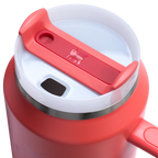 Car-Cup Friendly The Quencher H2.0 Flowstate Tumbler D365U - Premium Stainless Steel Straw Cup for All-Day Hydration Detail
