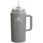 Car-Cup Friendly The Quencher H2.0 Flowstate Tumbler D365U - Premium Stainless Steel Straw Cup for All-Day Hydration - Stone
