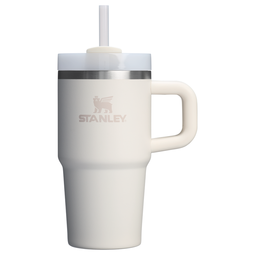 Insulated Travel The Quencher H2.O Flowstate Tumbler | Stanley Create D274S - Double-Wall Vacuum Insulated Travel Tumbler with Straw - Cream 2.0