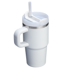 Car-Cup Friendly The Quencher H2.O Flowstate Tumbler with Handle | Stanley Create D309N - Premium Stainless Steel Straw Cup for All-Day Hydration Detail