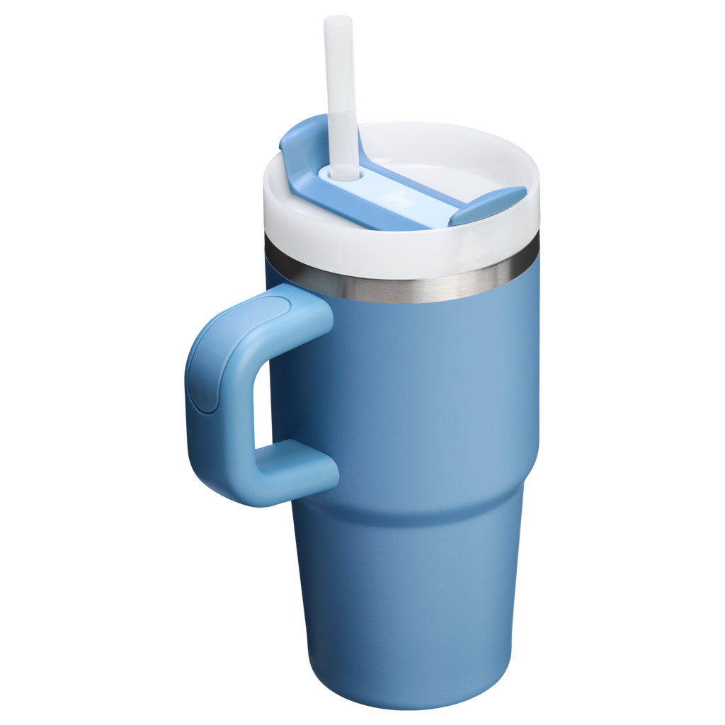 Insulated Travel The Quencher H2.O Flowstate Tumbler | Stanley Create D274S - Double-Wall Vacuum Insulated Travel Tumbler with Straw Detail