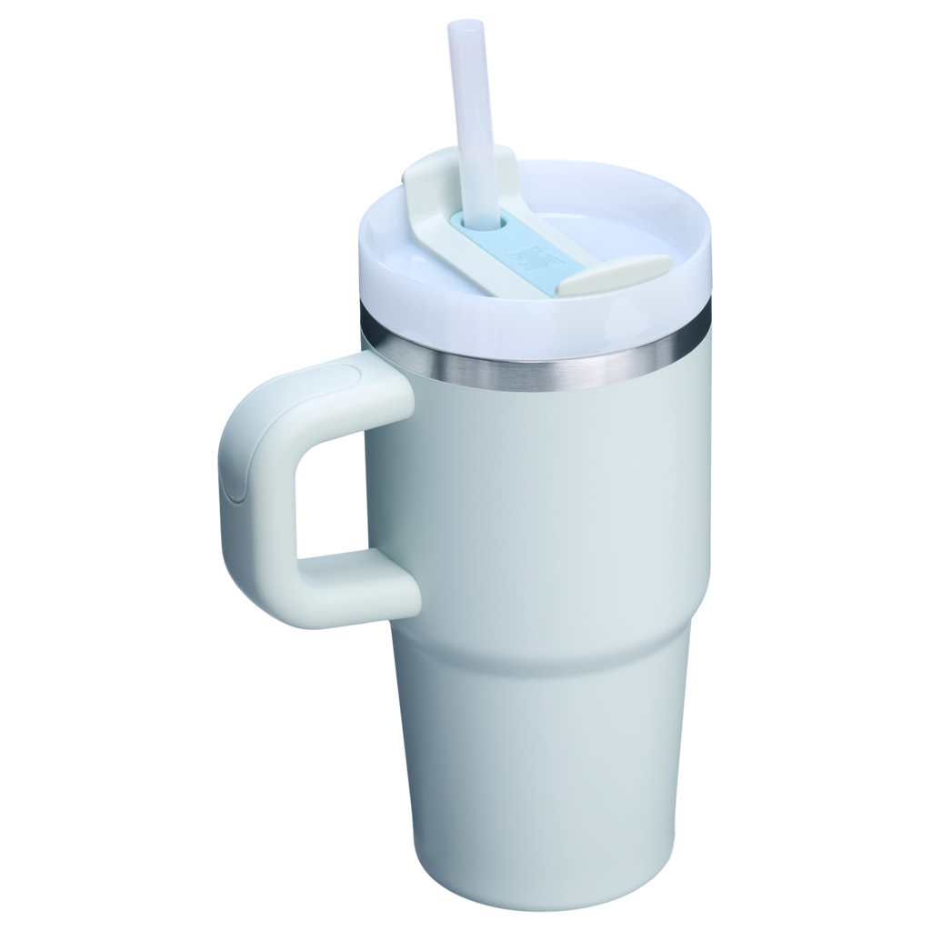 Insulated Travel The Quencher H2.O Flowstate Tumbler | Stanley Create D274S - Double-Wall Vacuum Insulated Travel Tumbler with Straw Detail