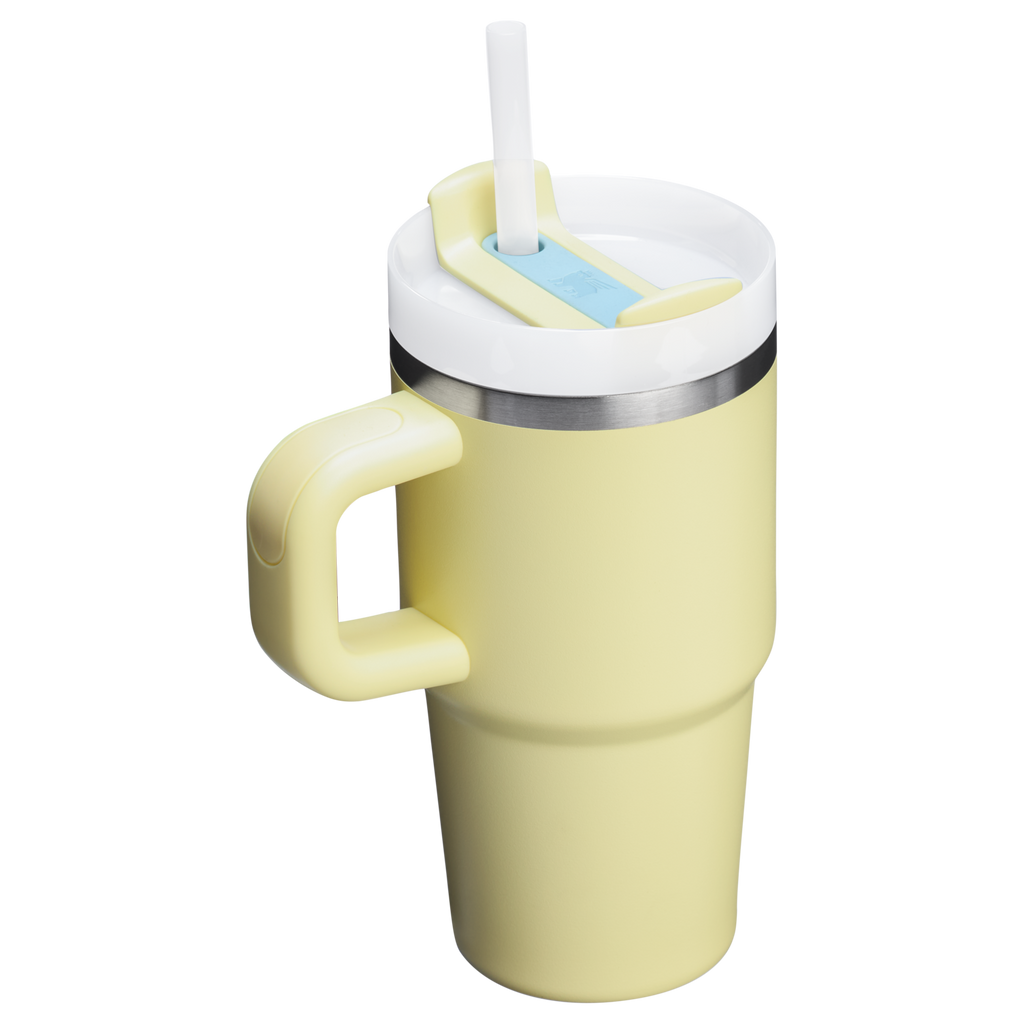 Car-Cup Friendly The Quencher H2.O Flowstate Tumbler with Handle | Stanley Create D309N - Premium Stainless Steel Straw Cup for All-Day Hydration Detail