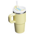 Insulated Travel The Quencher H2.O Flowstate Tumbler D251V - Premium Stainless Steel Straw Cup for All-Day Hydration Detail