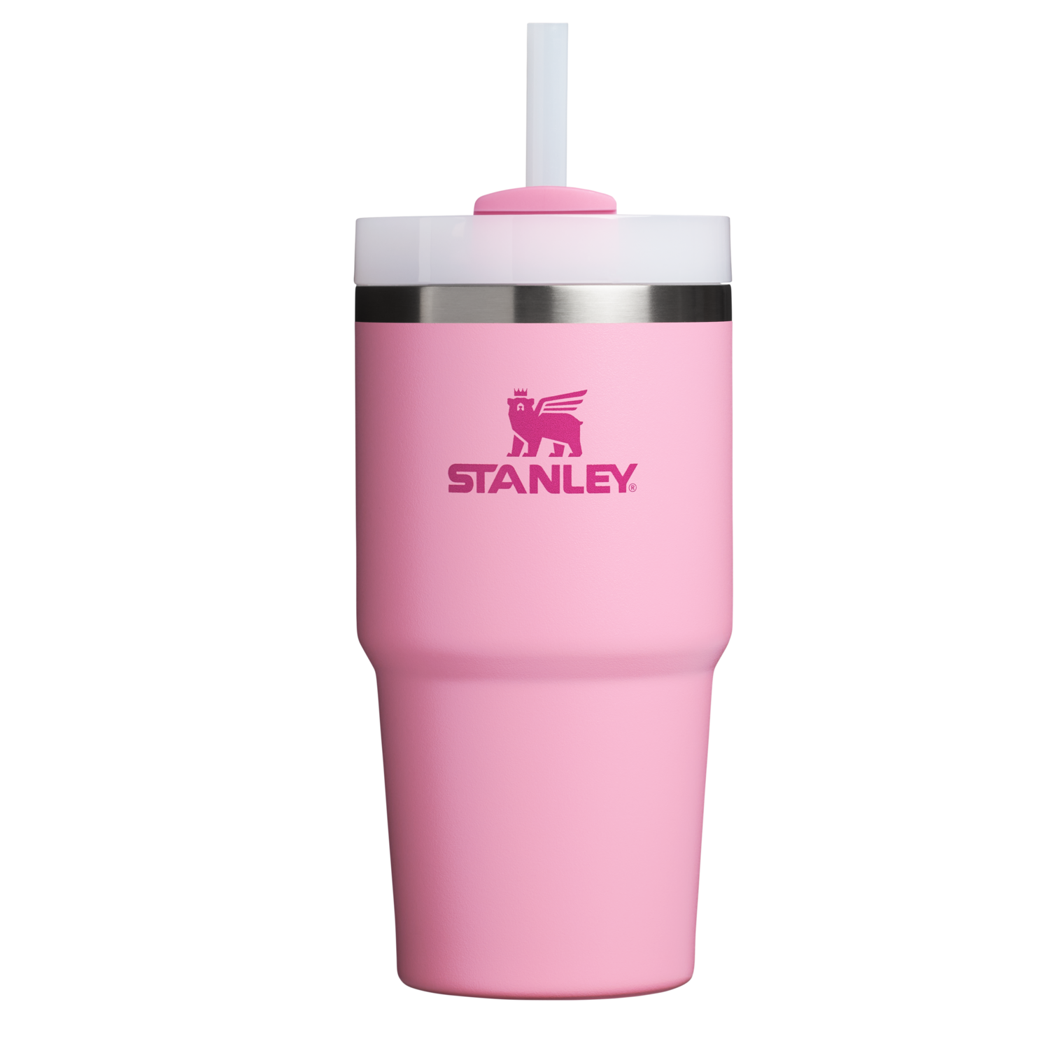 Large Capacity The Quencher H2.0 Flowstate Tumbler | Stanley Create D330L - FlowState 3-Position Lid Insulated Travel Mug - Rose Quartz 2.0