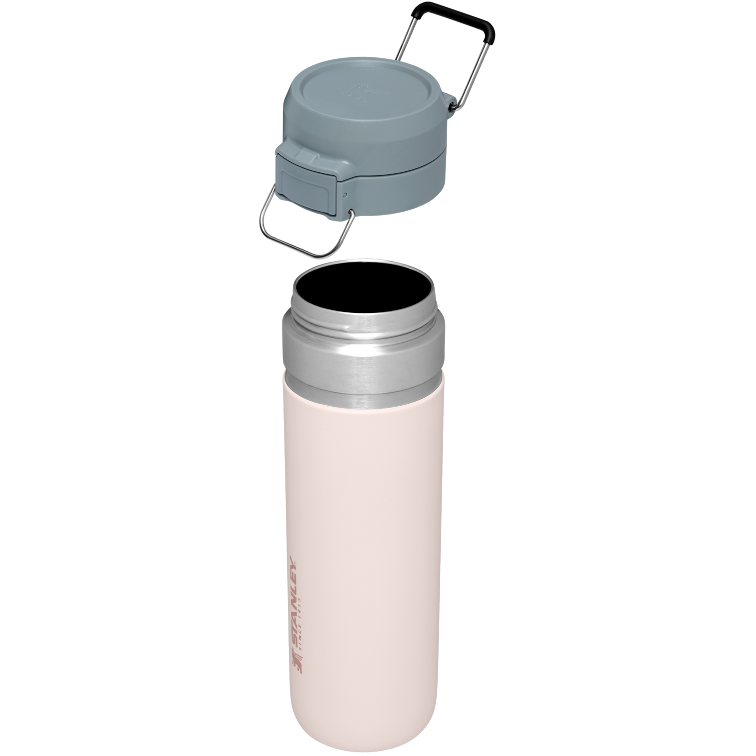 Double-Wall Vacuum The Quencher H2.0 Flowstate Tumbler D030T - Double-Wall Vacuum Insulated Travel Tumbler with Straw Detail