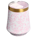 Flavor-Preserving Stanley 1913 x LoveShackFancy Holiday Reserve Wine Tumbler D204X - Shatterproof Flavor-Preserving Cocktail Tumbler with Lid Detail