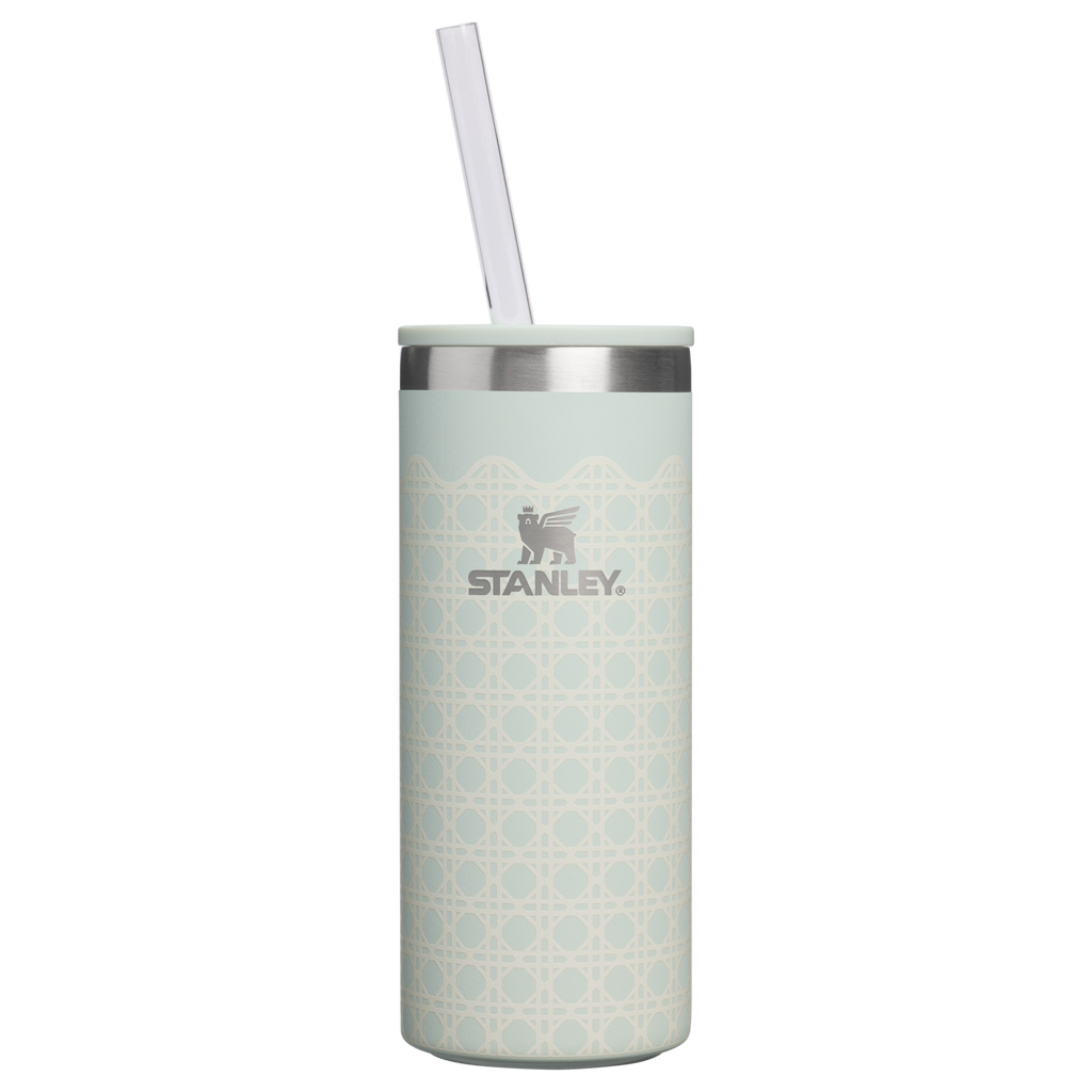 Ice-Retention The Everyday Slim Can Cooler Cup D350R - Compact All-Weather Soft-Sided Cooler Backpack - Mist Rattan