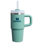 Splash-Resistant FlowState The Quencher H2.O Flowstate Tumbler | Stanley Create D291F - 40oz Large Capacity Car-Cup Friendly Quencher Detail