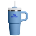 Insulated Travel The Quencher H2.O Flowstate Tumbler | Stanley Create D274S - Double-Wall Vacuum Insulated Travel Tumbler with Straw - Blue Sky
