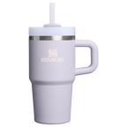 Insulated Travel The Quencher H2.O Flowstate Tumbler | Stanley Create D274S - Double-Wall Vacuum Insulated Travel Tumbler with Straw - Purple Dust