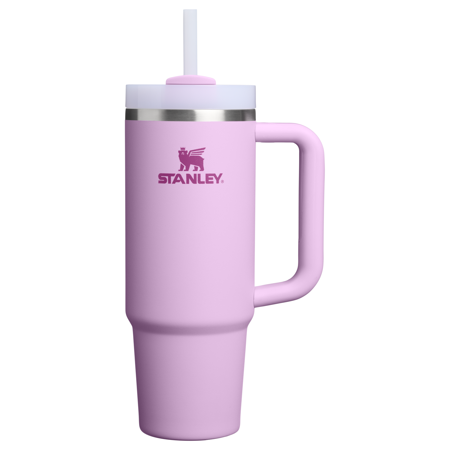 Car-Cup Friendly The Quencher H2.0 Flowstate Tumbler | Stanley Create D331C - FlowState 3-Position Lid Insulated Travel Mug - Soft Orchid
