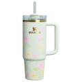 Large Capacity The Easter Quencher H2.0 Flowstate Tumbler D257F - 40oz Large Capacity Car-Cup Friendly Quencher - Spring Blossoms