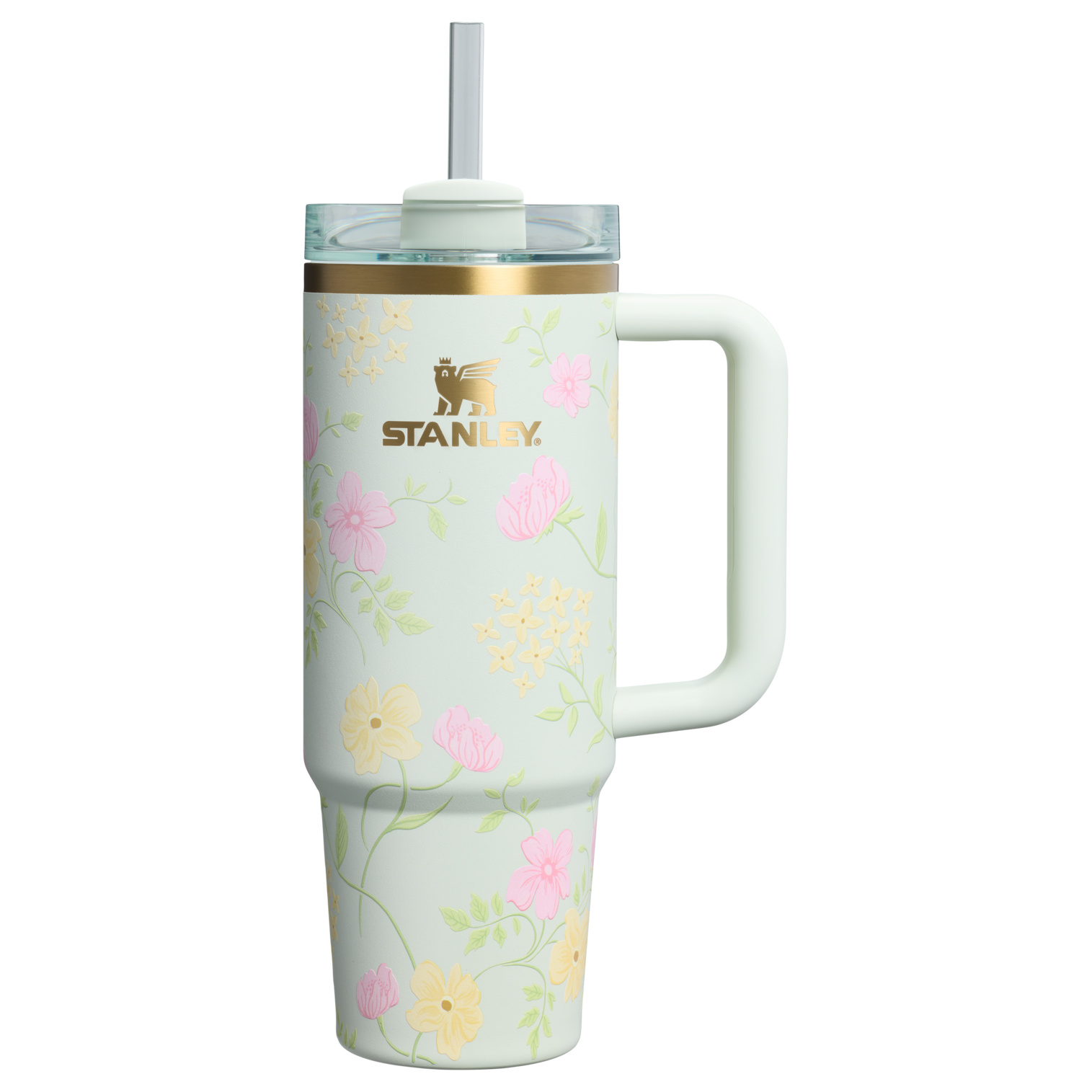 Large Capacity The Easter Quencher H2.0 Flowstate Tumbler D257F - 40oz Large Capacity Car-Cup Friendly Quencher - Spring Blossoms