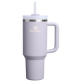 Splash-Resistant FlowState The Quencher H2.0 Flowstate Tumbler D050X - Double-Wall Vacuum Insulated Travel Tumbler with Straw - Purple Dust
