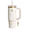 Car-Cup Friendly The Quencher Luxe H2.0 Flowstate Tumbler D209D - Premium Stainless Steel Straw Cup for All-Day Hydration - Starlight Shimmer