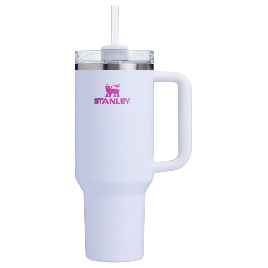Splash-Resistant FlowState The Quencher H2.0 Flowstate Tumbler D050X - Double-Wall Vacuum Insulated Travel Tumbler with Straw Detail