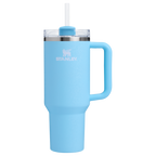 Splash-Resistant FlowState The Quencher H2.0 Flowstate Tumbler D050X - Double-Wall Vacuum Insulated Travel Tumbler with Straw Detail