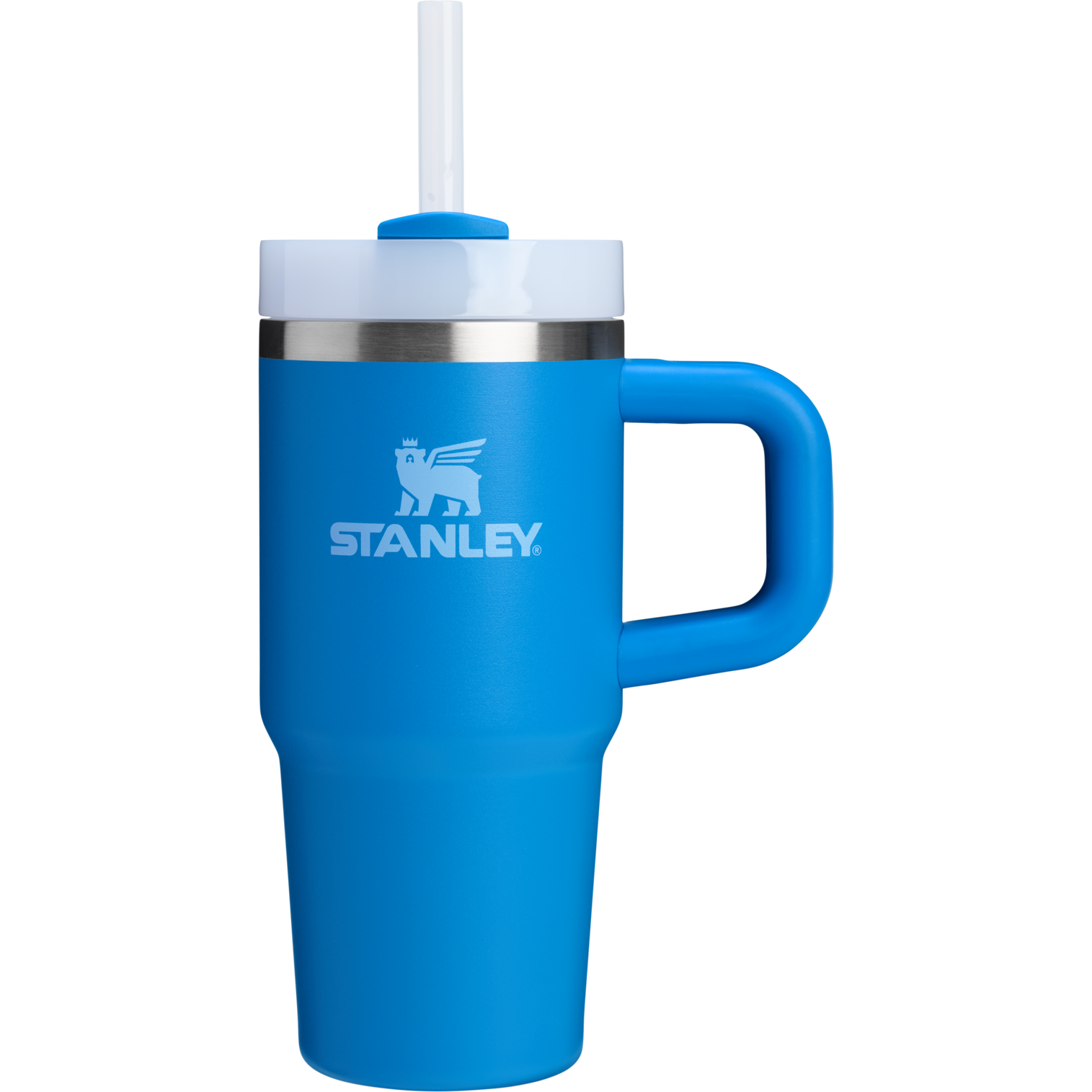Splash-Resistant FlowState The Quencher H2.O Flowstate Tumbler | Stanley Create D291F - 40oz Large Capacity Car-Cup Friendly Quencher Detail